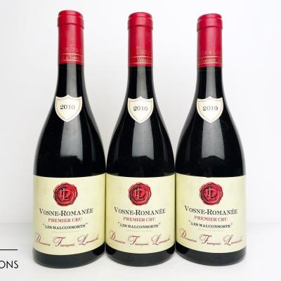 VOSNE ROMANEE AUX MALCONSORTS 2010 - François Lamarche - 3 Bottles