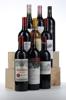 COLLECTION DUCLOT 9 B 2015 - Petrus, Lafite Rothschild, Margaux, Haut Brion, Ausone, Mouton Rothschild, Cheval Blanc, Mission Haut Brion, Yquem - 1 Bottle - Owc 9
