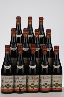 BAROLO 1952 - Marchesi di Barolo - 12 Bottles
