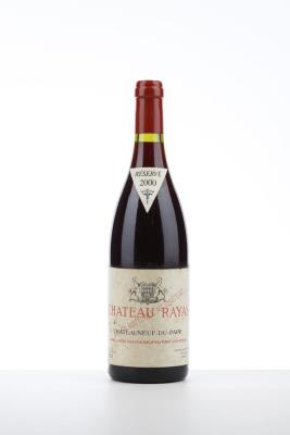 CHATEAUNEUF DU PAPE RAYAS 2000 - Reynaud - 1 Bottle