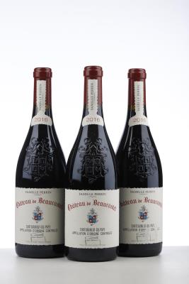CHATEAUNEUF DU PAPE BEAUCASTEL 2016 - Beaucastel - 3 Bottles