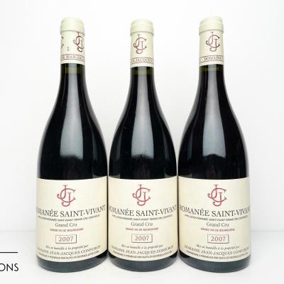 ROMANEE ST VIVANT 2007 - Jean Jacques Confuron - 3 Bottles