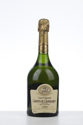 TAITTINGER COMTES DE CHAMPAGNE BLANC DE BLANCS 1989 - Taittinger - 1 Bottle