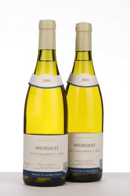 MEURSAULT LES CAILLERETS 2001 - Fernand et Laurent Pillot - 2 Bottles