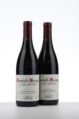 CHAMBOLLE MUSIGNY LES CRAS 2007 - Georges Roumier - 2 Bottles