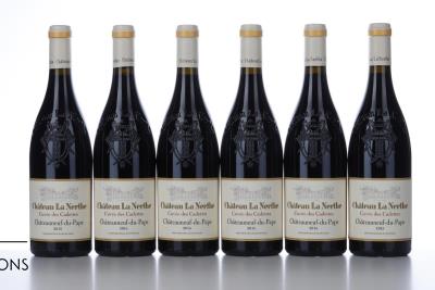 CHATEAUNEUF DU PAPE CUVEE DES CADETTES Chateau La Nerthe 2015 - 12 Bottles in Owc 12