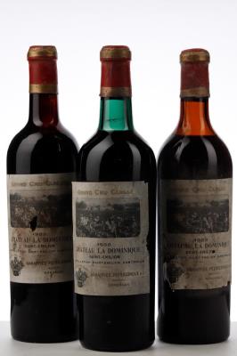 LA DOMINIQUE 1958 - Hannapier Peyrelongue - 3 Bottles