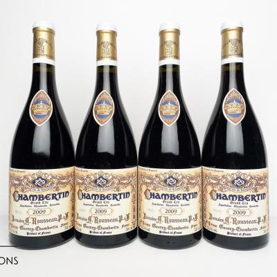 CHAMBERTIN 2009 - Armand Rousseau - 4 Bottles