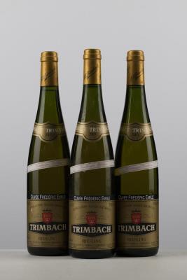 RIESLING CUVEE FREDERIC EMILE VENDANGES TARDIVES 2001 - Trimbach - 3 Bottles
