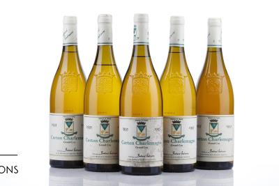CORTON CHARLEMAGNE 1995 - Bertrand Ambroise - 5 Bottles