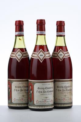 GEVREY CHAMBERTIN LES COMBOTTES 1978 - Coron - 3 Bottles