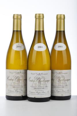 CORTON CHARLEMAGNE 2003 - Rapet - 3 Bottles