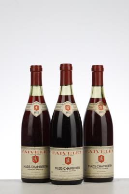 MAZIS CHAMBERTIN 1972 - Faiveley - 3 Bottles