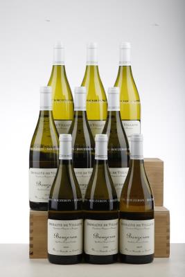BOUZERON BLANC 1*2015 + 4*2016 + 4*2018   - Domaine de la Vilaine - 9 Bottles