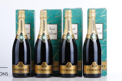 POMMERY GRAND CRU BRUT 1992 - Pommery - 4 Bottles - Oc 1