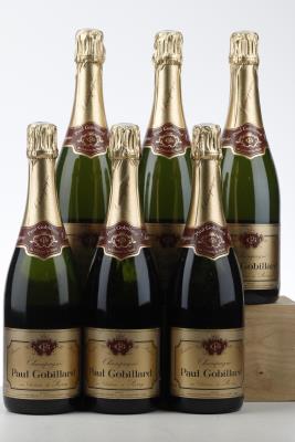 CHAMPAGNE PAUL GOBILLARD RESERVE BRUT NV - Paul Gobillard - 6 Bottles