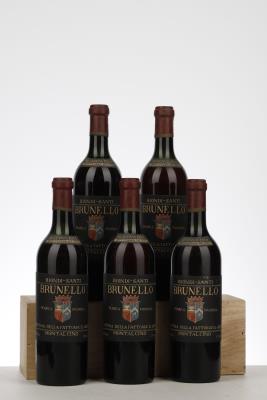 BRUNELLO DI MONTALCINO RISERVA 1951 - Biondi Santi - 5 Bottles