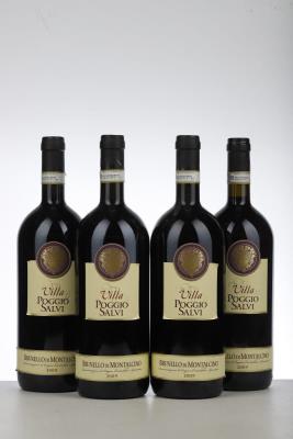 BRUNELLO DI MONTALCINO 2009 - Villa Poggio Salvi - 4 Magnums - Oc 1