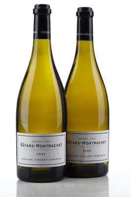 BATARD MONTRACHET 2005 - Vincent Girardin - 2 Bottles
