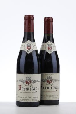 HERMITAGE ROUGE 1999 - Jean Louis Chave - 2 Bottles