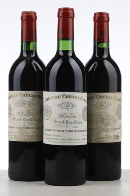 CHEVAL BLANC 1983 - Mc - 3 Bottles