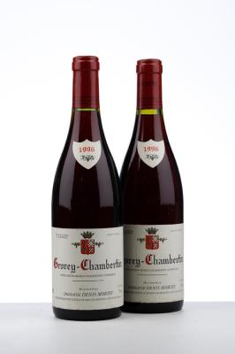 GEVREY CHAMBERTIN 1996 - Denis Mortet - 2 Bottles
