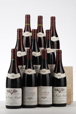 CORTON HAUTES MOUROTTES 1990 - Gaston et Pierre Ravaut - 10 Bottles