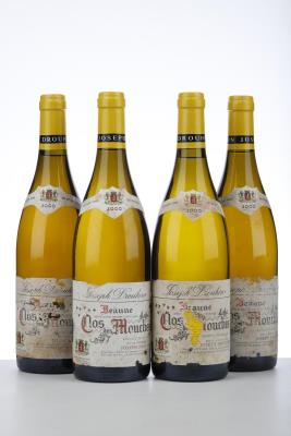 BEAUNE CLOS DES MOUCHES BLANC 2000 - Joseph Drouhin - 4 Bottles