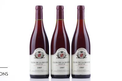 CLOS DE LA ROCHE 1997 - Philippe et Vincent Lecheneaut - 3 Bottles