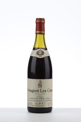 VOUGEOT LES CRAS 1985 - Grivelet - 1 Bottle