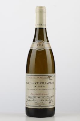 CORTON CHARLEMAGNE 1997 - Bruno Clair - 1 Bottle