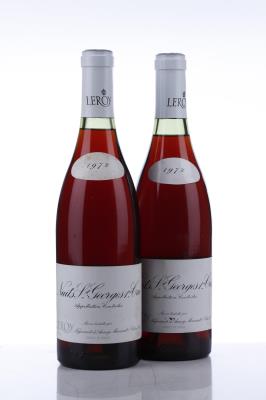 NUITS ST GEORGES 1ER CRU 1972 - Leroy Negociant - 2 Bottles