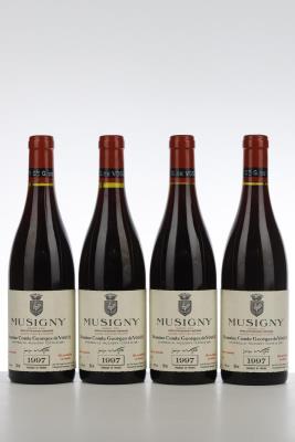 MUSIGNY CUVEE VIEILLES VIGNES 1997 - Comte de Vogue - 4 Bottles