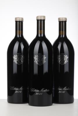 MONTROSE BICENTENARY ASSORTMENT CASE NV - Mc - 3* 2 Liter Bottles 2014 + 2015 + 2016 -  Owc 3 Including Exclusive Pokerset + History Book
