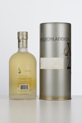 BRUICHLADDICH X4 NV -  Quadruple Distilled  - 3 aged years - Alc 63,5%  - 1 Bottle