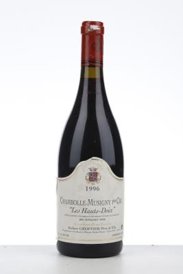 CHAMBOLLE MUSIGNY LES HAUTS DOIX 1996 - Robert Groffier - 1 Bottle