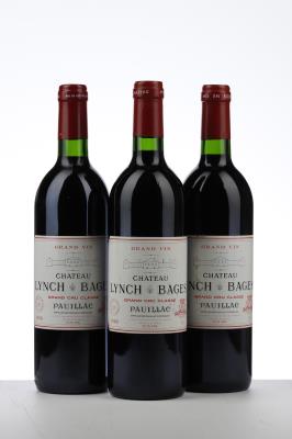 LYNCH BAGES 1990 - Mc - 3 Bottles