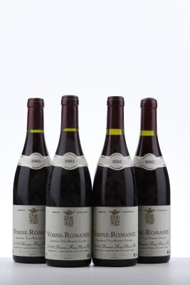 VOSNE ROMANEE 2003 - Forey - 4 Bottles