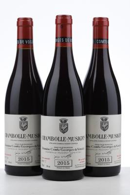 CHAMBOLLE MUSIGNY 2015 - Comte de Vogue - 3 Bottles