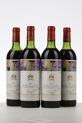 MOUTON ROTHSCHILD 1975 - Mc - 4 Bottles - Owc 12