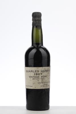 QUARLES HARRIS VINTAGE PORT 1927 - Quarles Harris - Bottled in 1930 - 1 Bottle