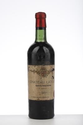 LATOUR A POMEROL 1949 - Neg. R. Lafage - 1 Bottle