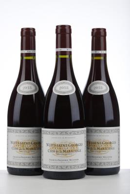 NUITS ST GEORGES CLOS DE LA MARECHALE 2018 - Jacques Frederic Mugnier - 3 Bottles