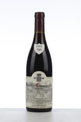 GRIOTTE CHAMBERTIN 2005 - Claude Dugat - 1 Bottle