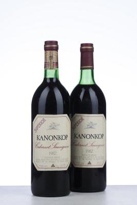 KANONKOP CABERTNET SAUVIGNON SUPERIOR 1982 - Kanonkop - 2 Bottles