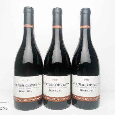 LATRICIERES CHAMBERTIN 2012 - Arnoux Lachaux - 3 Bottles