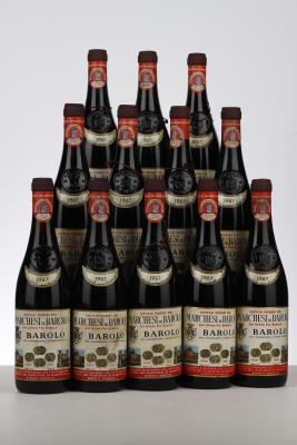 BAROLO 1967 - Marchesi di Barolo - 12 Bottles