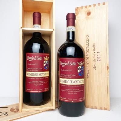 BRUNELLO DI MONTALCINO 2011 - Poggio di Sotto - 2 Magnums - Owc 1