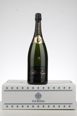 POL ROGER VINTAGE BRUT 2015 - Pol Roger - 3 Magnums - Oc 1