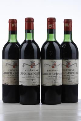 LATOUR A POMEROL 1970 - Mc - 4 Bottles